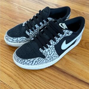 Nike Air Jordan Black and Gray Sneakers